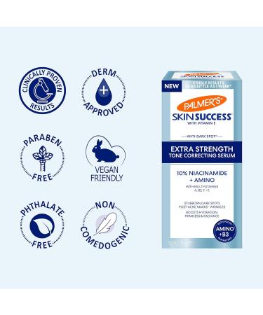 Palmer's Skin Success Extra Strength Face Serum - Dark Spot Corrector for Discoloration & Age Spots | 1.0 Fl Oz - International Shipping Available - Buy Online on GoSupps.com