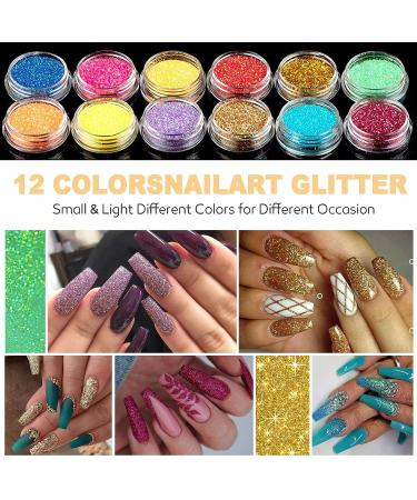 Coosa Acrylic Nail Tools & Glitter Art Kit with Nail Dryer - Professional Manicure Set - Buy Online on GoSupps.com