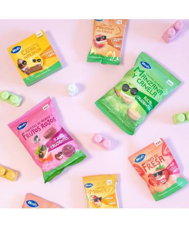 Hero Kids - Puff Snack de Fromage Ingr dients 100% Naturel Source Naturelles de Fibres Sans sel ajout s Sans Huile de Palme Sans Additifs Snack pour enfants Pack de 12 x 12g - Buy Online on GoSupps.com