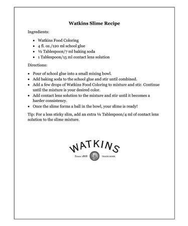 Watkins Assorted Food Coloring - Red, Yellow, Green, Blue - 4 Pack, 0.3 oz bottles - Buy Online on GoSupps.com