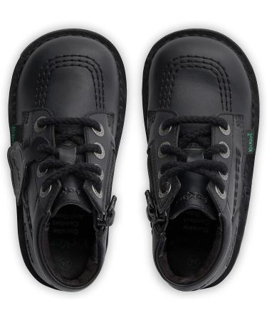 Kickers Kick Hi Vegan Little Kid Black School Shoes - Buy Online on GoSupps.com