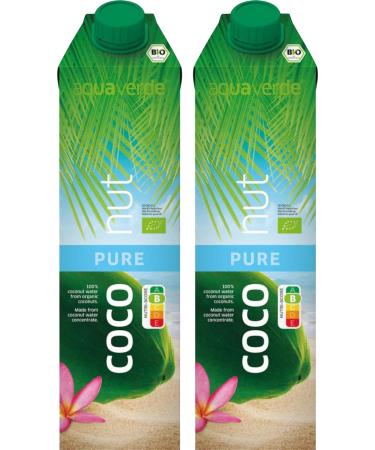 Bio Aqua Verde Coconut Water Concentrate Pure (2 x 1000 ml)