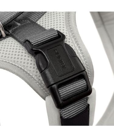 Hunter Harness Maldon Up XS-S - Light Grey/Grey | Premium Dog Harness for International Shipping - Buy Online on GoSupps.com