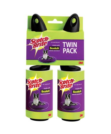 Scotch-Brite Pet Hair Roller Twin Pack