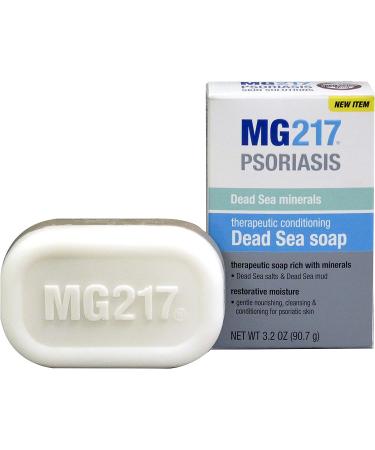 MG217 Psoriasis Dead Sea Bar Soap with Aloe & Vitamin E - 3.2 oz - Buy Online on GoSupps.com