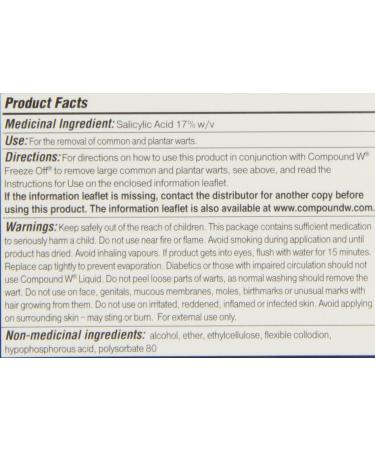 Compound W Dual Power Wart Remover System - 8 Count - For Treatment & Removal of Common Warts and Plantar Warts Effective Wart Removal - Buy Online on GoSupps.com