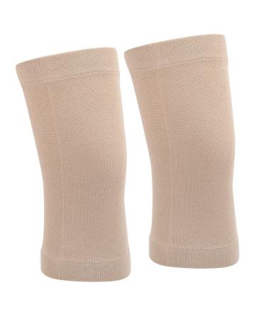 Cotton Knee Sleeves 1 Pair Of Compression Knees Leeves Compression Knee Sleeves For Running For Relief Of Running Pain And Joint Pain