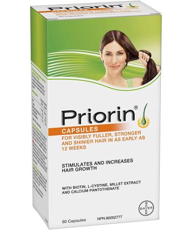 Priorin Hair Growth Capsules - 60 Count for Stronger  Thicker Hair - Buy Online on GoSupps.com