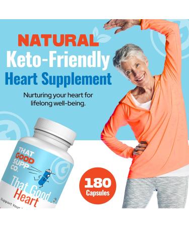 That Good Heart CoQ10 Supplement | Boost Health & Blood Circulation | USA Made for Men & Women - Buy Online on GoSupps.com