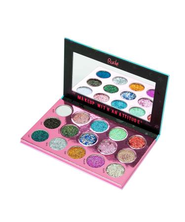 Rude Cosmetics Sin of Glittony Glitter Palette - Sparkling Eye Shadow for Women | 0.634 oz - International Shipping Available - Buy Online on GoSupps.com