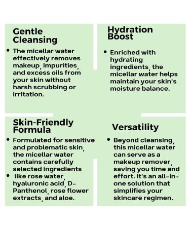 Bodi Beauty Micelle Water 3-in-1 for Sensitive Skin with Rose Water - Pore-Cleaning Facial Care 250ml - International Shipping - Buy Online on GoSupps.com