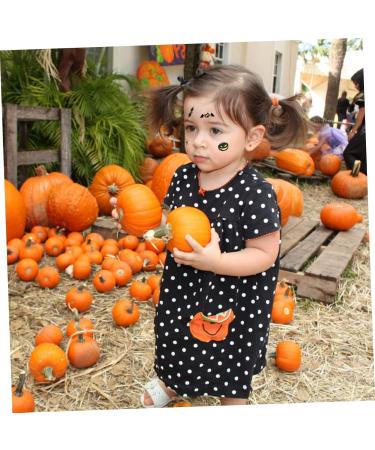 Didiseaon 12 Sheets Halloween Face Lifting Belt Halloween Party Accessories Halloween Stickers for Face Children Face Stickers Grimace Pumpkin Stickers Party Sticker Cartoon Face - Buy Online on GoSupps.com