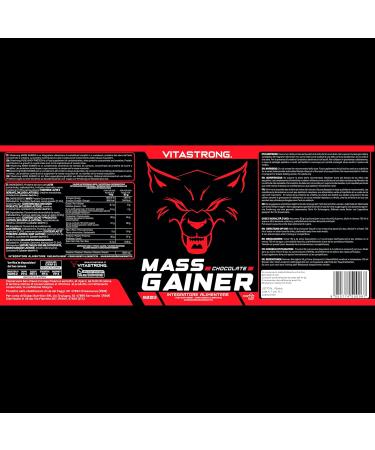 MASS GAINER VITASTRONG - 30% Whey Protein Cluster Dextrin 3g Creatine Monohydrate Powder - Gainer Muscle Gain - Powerful Formula - Premium Quality - Buy Online on GoSupps.com