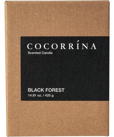 Cocorr na Black Forest Candle - 46 Hour Burn Natural Soy 2 Wicks | Perfect Christmas Gift (420g) - Buy Online on GoSupps.com