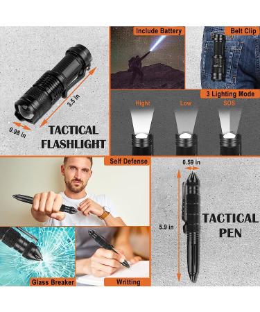 35 in 1 Survival Kit - Gifts for Dad, Men, Husband - Powerful Gear for Camping, Hiking, Hunting - Birthday Gifts for Him, Teen Boy, Boyfriend - Buy Online on GoSupps.com