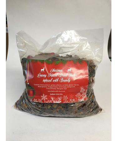 Bizzibeans Christmas Dried Mixed Fruit Infused with Brandy (1) 1.9kg - Buy Online on GoSupps.com