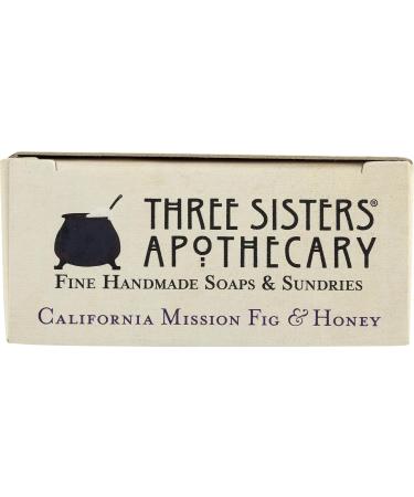 Buy THREE SISTERS APOTHECARY California Mission Fig & Honey Bar Soap 4.75 OZ | Premium Natural Soap for International Shipping - Buy Online on GoSupps.com
