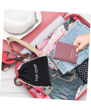 Healeved 4pcs Hair Dryer Storage Bag Hair Dryer Bag Travel Blow Dryer Pouch Travel Hair Dryer Bag Sack Fabric - Buy Online on GoSupps.com