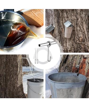 Maple Syrup Tapping Kit Stainless Steel Maple Tree Taps Spiles for Making Maple Syrup Includes 6 Spiles 6 Hooks 6 3ft Food Grade Tubing & 2 Spile Cleaning Brushes Suit C - Buy Online on GoSupps.com