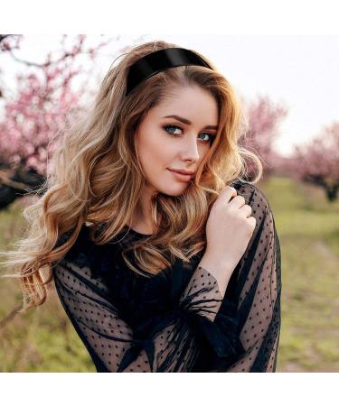 20 Pack Black Plain 1 Inch Hard Plastic Headbands with Teeth for Women and Girls - Buy Online on GoSupps.com