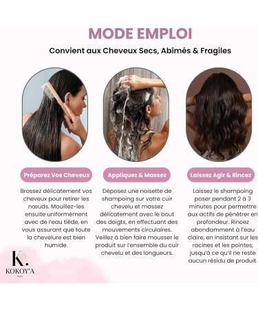KOKOY'A Paris - Argan Coconut and Castor Oil Shampoo and Mask Pack - Nourishing and moisturizing hair care - Buy Online on GoSupps.com