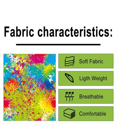 Professional Salon Cape for Women - Waterproof & Lightweight - Snap Closure Hair Cutting Cape - Machine Washable - 63x56 (Colorful) - Buy Online on GoSupps.com