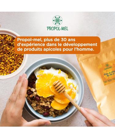 Propol-mel Pollen de Th 100% Naturel. 500 grammes Pollen de Th Sans R sidus. Source de Prot ines d Acides Amin s de Lipides de Vitamines et de Min raux. - Buy Online on GoSupps.com