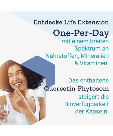 Life Extension Multivitamin One Daily - 60 Tablets Gluten-Free Soy-Free Non-GMO Lab Tested - International Shipping Available - Buy Online on GoSupps.com
