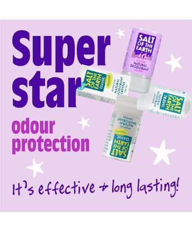 Salt Of the Earth - Natural Deodorant Crystal - Fragrance Free Vegan Long Lasting Protection - 100% Natural Origin Ingredients Cruelty Free - Rock Chick Kids Deodorant - 90 g RockChick 90 g (Pack of 1) - Buy Online on GoSupps.com