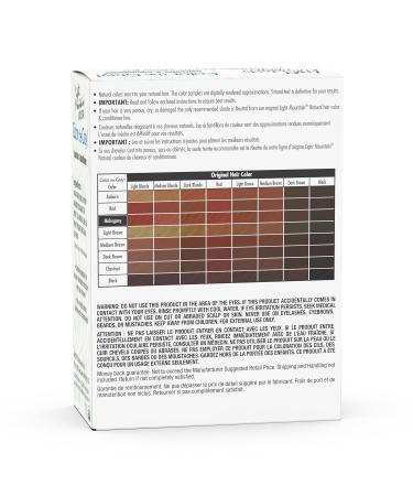 Light Mountain Organic Color - The Gray Mahogany 7 OZ | Natural Hair Dye for International Shipping - Buy Online on GoSupps.com