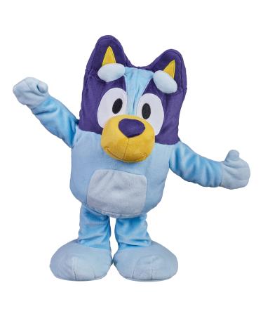 Bluey Dance and Play Talking and Animated Toy Plush Featuring 4 Songs 3 Games Staues Dance and Copycat and 55 Phrases