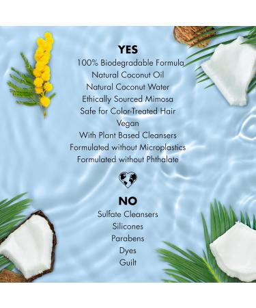 Love Beauty And Planet Volume & Bounty Shampoo - Thickening Coconut Water & Mimosa Flower Sulfate Free - 3 oz 12 Pieces - Buy Internationally - Buy Online on GoSupps.com