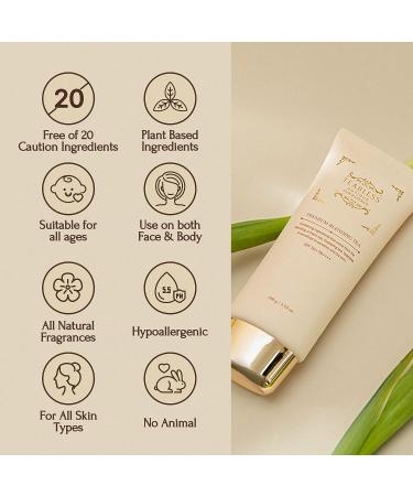 TEABLESS Antique Sunessence 3.52 Fl Oz SPF 50+ PA++++ Korean Sun Cream for Face & Body - Vegan UV Protection Essence Sunscreen - Buy Online on GoSupps.com