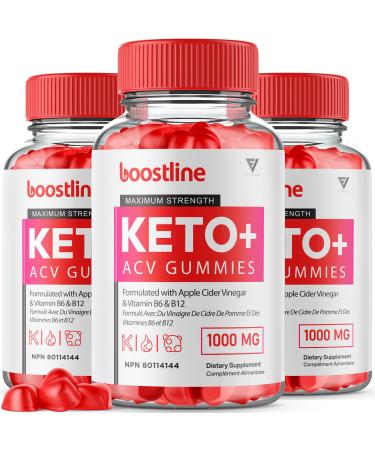 (3 Pack) Boostline ACV Keto Gummy Boost Line Keto Apple Cider Vinegar Health Support Supplement Suppl ment avanc de soutien la sant au vinaigre de cidre de pomme BoostLine Keto (180 Gummies)