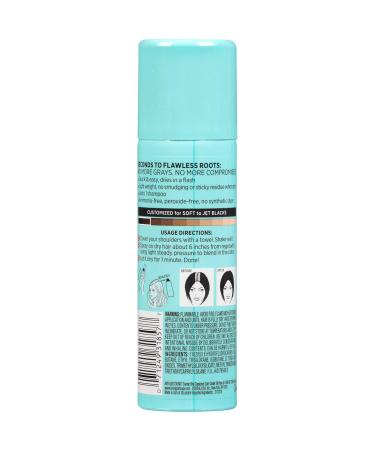 Loreal Root Cover Up Spray Black 2 Ounce (59ml) (3 Pack) - Buy Online on GoSupps.com