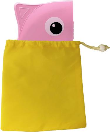 Pokanic Travel Potty Training Seat Cover with Non-Slip Silicone Pads and Carry Bag - Pink | Portable, Reusable Toilet Seat for Kids and Toddlers - Buy Online on GoSupps.com