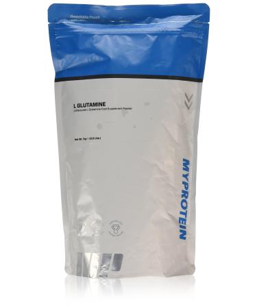 MyProtein L-Glutamine Powder Unflavoured Powder - 1KG Unflavoured 1 kg (Pack of 1)