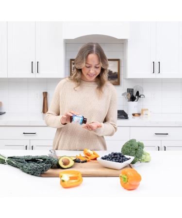 Blue Bliss Vision Support - Eye Vitamins with Lutein Biotin Bilberry and Zeaxanthin - Vitamin Supplement for Vision Health and Preservation for Adults Seniors 60 Veggie Capsules 30 Day Supply 60ct. Bottle - Buy Online on GoSupps.com