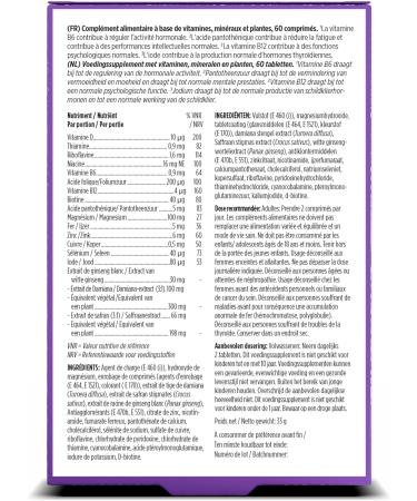 VM Sverige AB 4 HER Hormone Balance for Women 60 Vegan Tablets with Damiana Ginseng Saffron & Vitamin B6 Hormonal Balance for Women Reduced Fatigue and Mental Performance - Buy Online on GoSupps.com