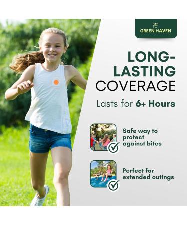Green Haven Mosquito Repellent Patches 120pk Natural Insect Repellent | Repels All Types of Mosquito Midge & Insects | DEET Free Mosquito Repellent Patches Stickers for Kids and Adults 1 count (Pack of 120) Orange - Buy Online on GoSupps.com