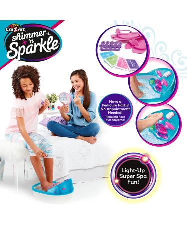 Shimmer n Sparkle 6-in-1 Kids Massaging Foot Spa - Fun and Relaxation for Young Feet - Buy Online on GoSupps.com
