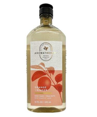 Buy Bath & Body Works Aromatherapy Energy Orange + Ginger Body Wash & Foam Bath - 10 Fl Oz | International Shipping Available - Buy Online on GoSupps.com