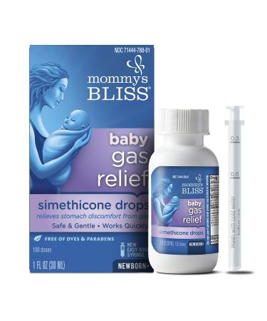 Mommy's Bliss Gas Relief Simethicone Drops Newborn+ 1 fl oz (30 ml)