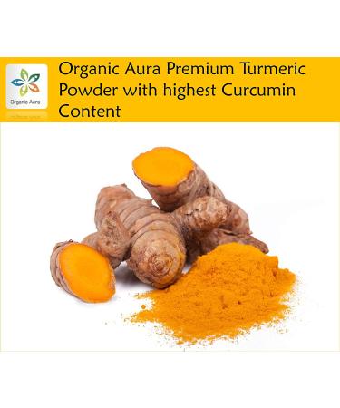 Organic Turmeric Powder 16oz - 1lb | 100% Raw Curcumin, GMO & Gluten Free - Buy Online on GoSupps.com