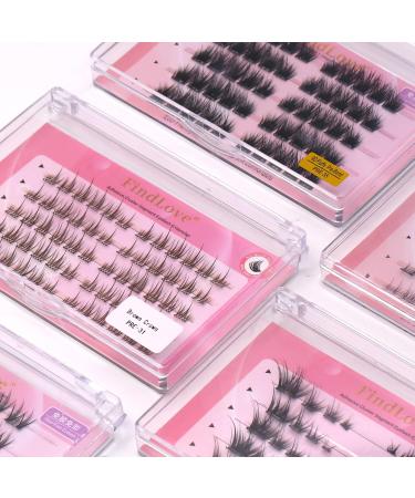Self Adhesive Eyelashes - No Glue Needed Natural Look Reusable Waterproof Wispy Fluffy Lashes with Tweezer - Buy Online on GoSupps.com