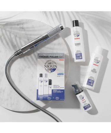 Nioxin System 6 3-Part System for Chemically Treated Hair - Scalp & Hair Treatment Shampoo 1.00 l - Buy Online on GoSupps.com
