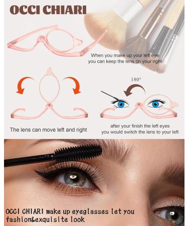 OCCI CHIARI Pink Eye Makeup Reading Glasses for Women | Magnifying Eyewear | Rotatable Cosmetic Eyeglasses 2.00 - International Shipping Available - Buy Online on GoSupps.com