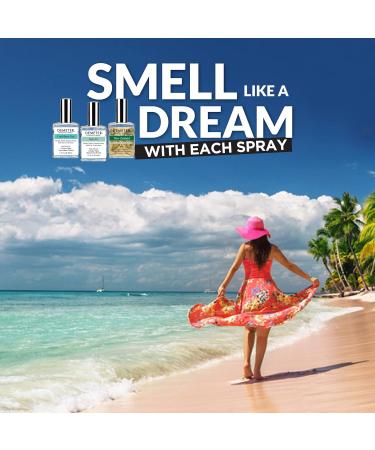 DEMETER Water Foolproof Blending Set of 3 Perfumes - Caribbean Sea Salt Air New Zealand - 3 Unique 1 Oz Cologne Sprays - Buy Online on GoSupps.com