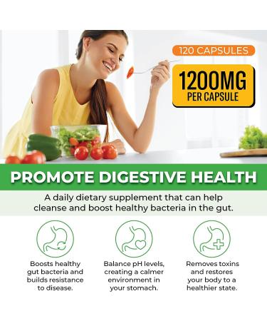 ForestLeaf Apple Cider Vinegar Capsules with Cayenne Pepper 1200mg - 120 Organic Pills | Supports Metabolism, Diet, Detox & Digestion | Gut Health & Immune Support Supplement - Buy Online on GoSupps.com