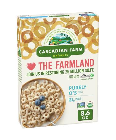 Cascadian Farm Cereal - Organic - Purely Os - 8.6 oz - Pack Of 1